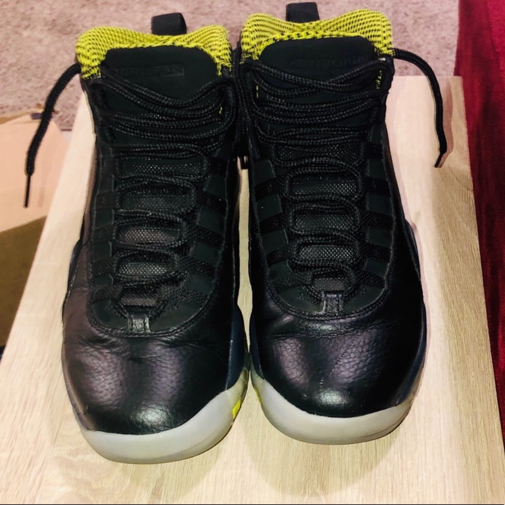 Retro 10 retro venom Blk/green size 8.5 - Picture 3 of 7